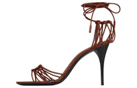 SAINT LAURENT Babylone Ankle Strap Sandals Women's