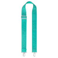 LOUIS VUITTON Polyester Shoulder Straps Men's Turquoise