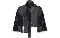 PRADA SS24 Crop Tops Women's Black