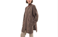 HERMES SS23 Coats Coat Women's Brown