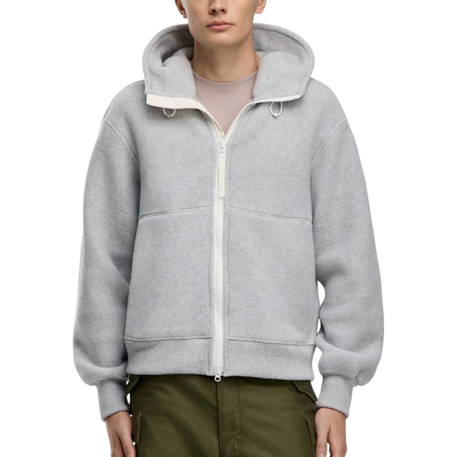 Canada Goose Chilliwack Fleece Bomber White Label 'Silverbirch Heather' 7220MW-9309