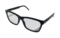 SAINT LAURENT Square Eyeglass Frames Men's Black