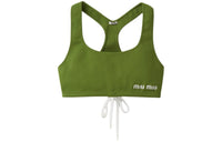 MIU MIU Tank Top Women's Light Grass Green