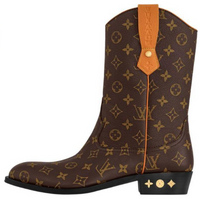 LOUIS VUITTON Rider Ankle Boots Men's Brown