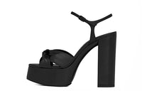 SAINT LAURENT Bianca Platform Sandals Women's