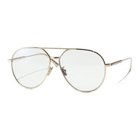 DIOR Metal Aviator Eyeglass Frames Women's Gold