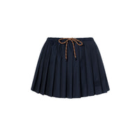 MIU MIU Casual Short Skirts Women's Blue