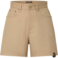 LOUIS VUITTON Straight-Cut Gabardine Shorts