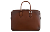 LOUIS VUITTON Dandy Cow Leather Briefcase Laptop Bag Handbag Medium Size Men's Brown