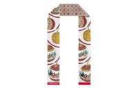 LOUIS VUITTON Silk Scarves Women's Brown