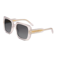 DIOR Acetate Square Sunglasses Women's Gray