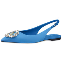 LOUIS VUITTON Madeleine Flats 'Blue' Women's