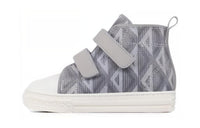 DIOR B23 High Top Toddler Shoes Gray Infant And Toddler