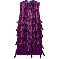 PRADA Sablé Bow embellished Dress