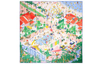 HERMES Silk Scarves Women's Multicolor