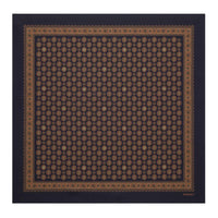 SAINT LAURENT Silk Silk Scarves Women's Orange