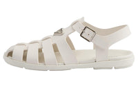PRADA Rubber Roman Sandals Men's White