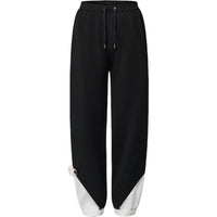 LOUIS VUITTON FW24 Knitted Sports Pants Women's Black
