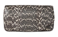 Loro Piana Snake Skin Handbag Shoulder Bag Women's Natural