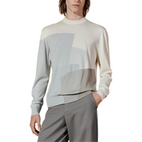 HERMES Cashmere Sweater Men's Beige
