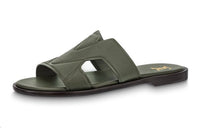 LOUIS VUITTON Oasis Slip Resistant Slide Slippers Men's Green