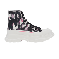 Alexander McQueen Wmns Tread Slick Boot 'Watercolour Graffiti'