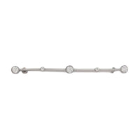 SAINT LAURENT Brass Hair Clips Men's Silver