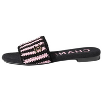 CHANEL Slide Slippers Women's Pink