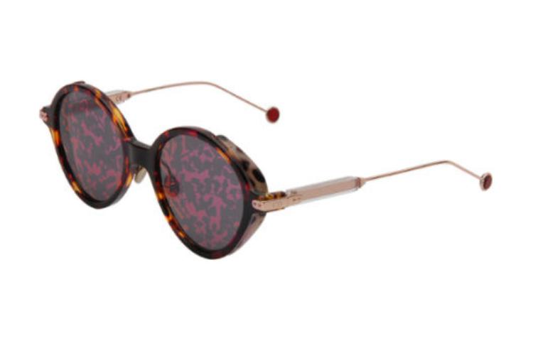 DIOR - Irregular Shape Sunglasses Unisex Tortoiseshell
