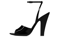SAINT LAURENT Scandale Strap Sandals Women's Black