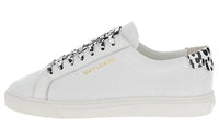 SAINT LAURENT Low Top Stylish Skateboarding Shoes Women's White Black