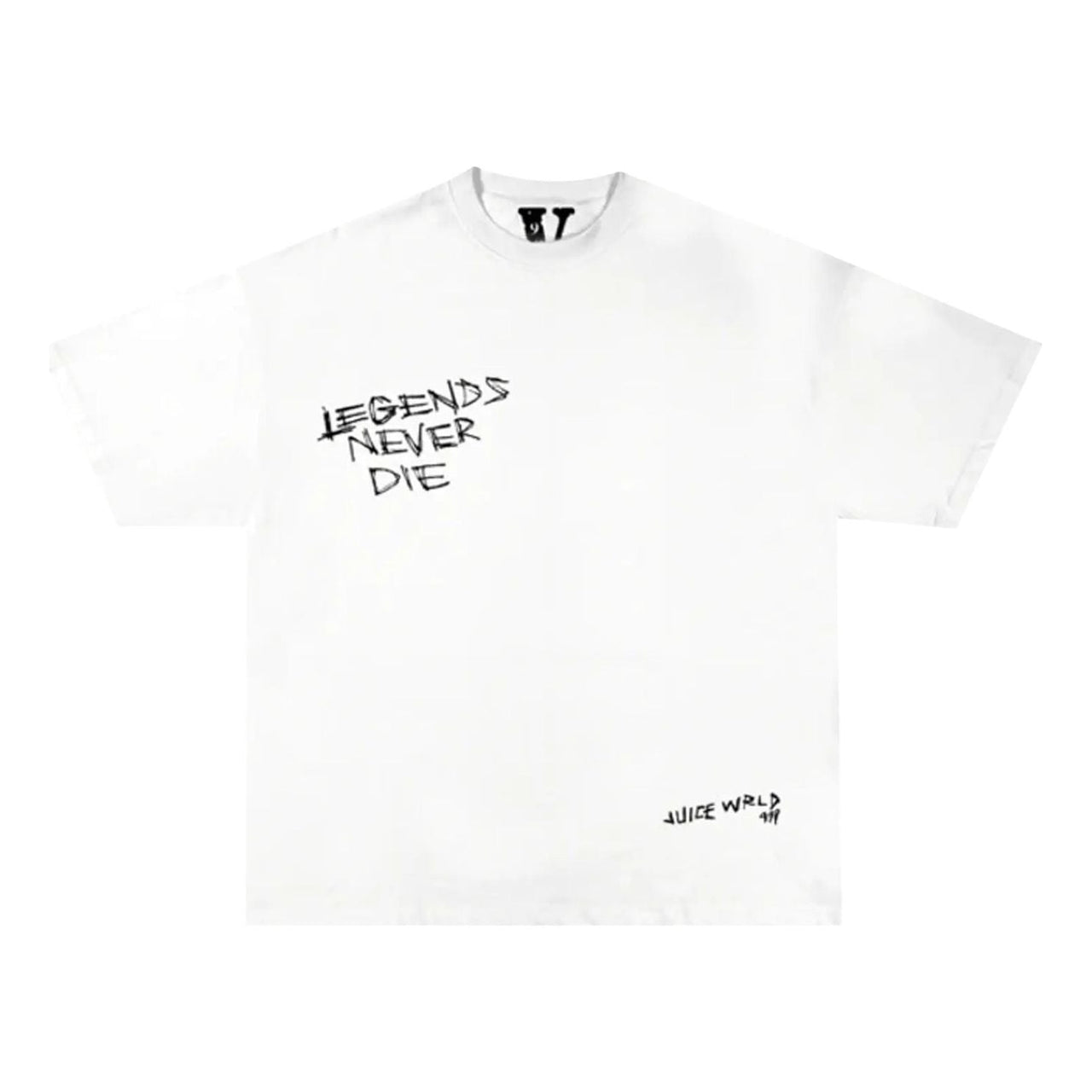 VLONE x Juice WRLD Legends Never Die T-Shirt 'White' 1020-1SS210103JWLN-WHIT