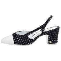 CHANEL High Heels Women's Black/White
