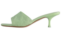 LOUIS VUITTON Slip-Resistant Slide Slippers Women's Green