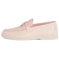 Loro Piana Summer Charms Walk Loafers Women's Light Pink