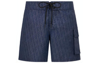 DIOR FW23 Swimming Shorts Men's Navy