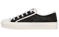 DIOR Walk'n'Dior Platform Shoes Low Top Skateboard Shoes Women's Black
