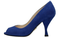PRADA Irregular Heel High Heels Women's Blue