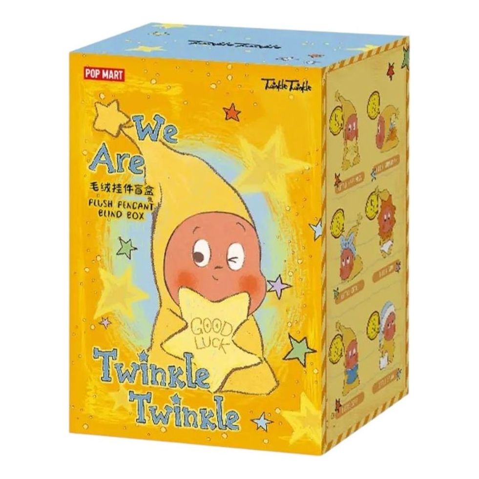 Pop Mart We are Twinkle Twinkle Series Plush Pendant Sealed Case (1 Blind Box) PPMT-2409-0026-739071563