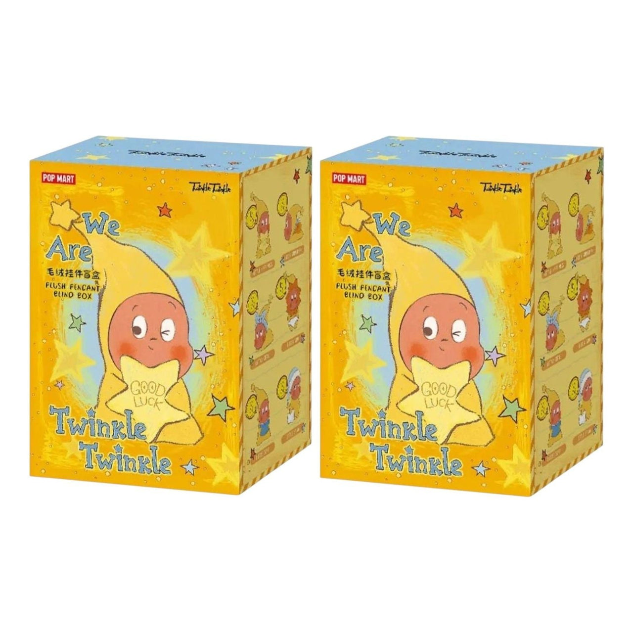 Pop Mart We are Twinkle Twinkle Series Plush Pendant Sealed Case (2 Blind Boxes) PPMT-2409-0026-739071564
