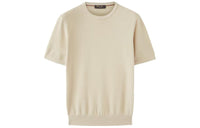 Loro Piana Walkery Crew Neck T-Shirt Men's Ecru
