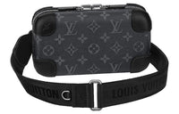 LOUIS VUITTON Coated Canvas Shoulder Bag, Sling Bag, Clutch Men's Gray