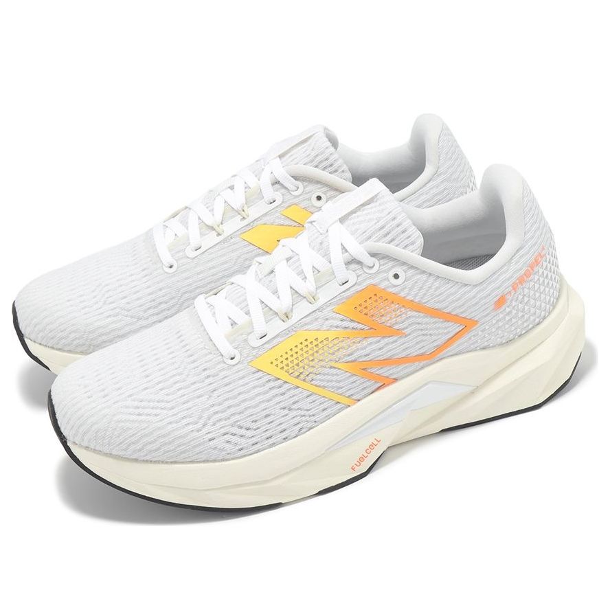 (WMNS) New Balance FuelCell Propel v5 'White Yellow Orange' WFCPRCF5