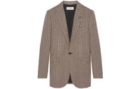 SAINT LAURENT FW21 Business Suit Coat Women's Brown