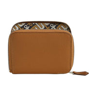 HERMES Silk'In Evercolor Calfskin Wallet Women's Gold