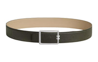 HERMES Leather Belts Men Green