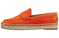 HERMES Trip Casual Single Shoes Women's Orange