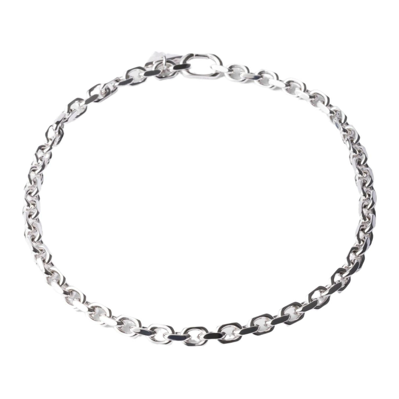 PRADA 925 Sterling Silver Necklaces Men's Silver