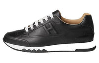 HERMES Low-Top Casual Shoes Men's Black