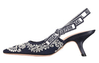 DIOR J'Adior Slim Heel High Heels Women's Dark Blue